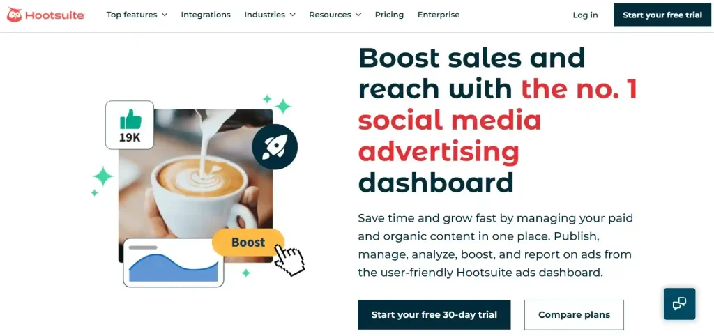 Hootsuite Social Advertising