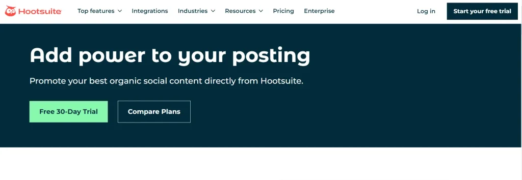 Hootsuite’s Boosting Features